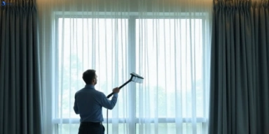 Commercial drapes cleaning service seddon-vic hotels offices